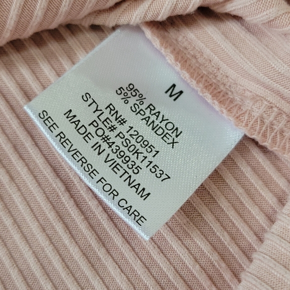 Pink Rose button front top - Picture 7 of 7